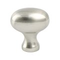 Berenson Transitional Advantage Three Brushed Nickel Oval Knob 0920-1BPN-P